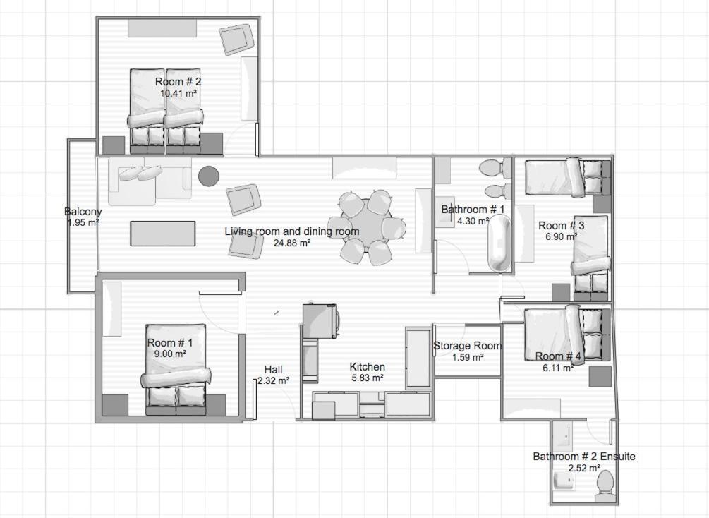 Acogedor Apt 8Pax 4Bdr 2Bth - Cozyhomesevilla1 Eksteriør billede